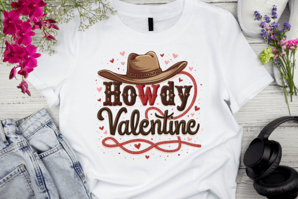 Download Howdy Valentine with Cowboy Hat - Premium Resources