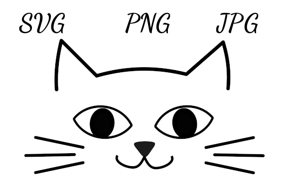 Download Cute Cat Face Drawing - Drawing Collection